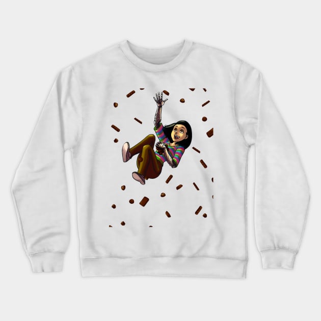 Alita & Chocolate Crewneck Sweatshirt by krls